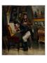 The Art Dealer, 1884 (Oil On Canvas) by H. Jahn Limited Edition Pricing Art Print