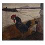 Rooster, 1906 (Oil On Canvas) by Bernhard Dorotheus Folkestad Limited Edition Pricing Art Print