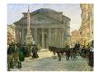 The Pantheon, Rome, 1904 (Oil On Canvas) by Hjalmer Eilif Emanuel Peterssen Limited Edition Pricing Art Print