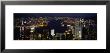 Buildings Illuminated At Night, Hong Kong by Panoramic Images Limited Edition Print