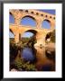 Pont Du Gard From Riverbank, Languedoc-Roussillon, France by Diana Mayfield Limited Edition Print