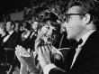 Actress Natalie Wood, Best Actress Nominee For Splendor In The Grass, Laughing As She Applauds by Allan Grant Limited Edition Print