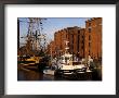 Ships Moored At The Mersey Maritime Museum, Albert Dock, Liverpool, England by Glenn Beanland Limited Edition Print
