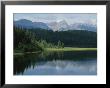 A Beautiful Mountain Scene Reflected In A Peaceful Mountain Lake by Raymond Gehman Limited Edition Print