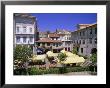 Old Town Cafes, Pontevedra, Galicia, Spain, Europe by Gavin Hellier Limited Edition Print