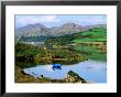 Blue Boat On Tranquil Kenmare River, Munster, Ireland by John Banagan Limited Edition Print