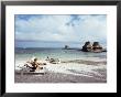 Beach At Ramon's, San Pedro, Ambergris Cay, Belize, Central America by Upperhall Limited Edition Print