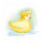 Rain Duck by Emily Duffy Limited Edition Print