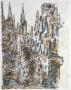 La Cathédrale De Rouen by Robert Savary Limited Edition Pricing Art Print