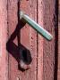 Old, Metal Handle On A Wooden Door by Ilona Wellmann Limited Edition Pricing Art Print