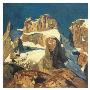 Three Towers In Grauertal by Eugen Bracht Limited Edition Pricing Art Print