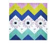 Chevron With Flowers by Irena Orlov Limited Edition Print