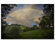 Green Field With Clouds & Rainbow by Nish Nalbandian Limited Edition Print
