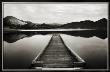 Emigrant Lake Dock I In Black And White by Shane Settle Limited Edition Pricing Art Print