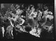 Showgirls Wearing Long Elaborate Gowns Performing For Patrons At Copacabana Nightclub by Gjon Mili Limited Edition Print