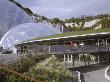 Eden Project, St Austell Cornwall, Link Building Walkway Leading To Both Biomes by Charlotte Wood Limited Edition Print