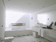 The Big White House, Sao Paulo, Master Bathroom With Double Basins, Architect: Marcio Kogan by Alan Weintraub Limited Edition Pricing Art Print
