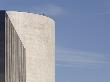 Central Tower Of Edificio De Usos Multiples - Council Building With Glass Wing, Leon, Spain by David Borland Limited Edition Print