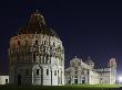 The Baptistery, Duomo And Leaning Tower Of Pisa, Piazza Dei Miracoli, Pisa, Italy by David Clapp Limited Edition Print