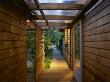Wooden Boarded Entrance Pathway, Designer: Bob Swain by Clive Nichols Limited Edition Print