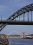 Baltic Centre For Contemporary Arts, Gateshead, Newcastle Upon Tyne, Day Time View With Bridges by Keith Hunter Limited Edition Print