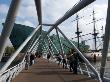 Bridge Over The Eastern Dock To Nemo, The Netherland's Largest Science Museum, Amsterdam by Natalie Tepper Limited Edition Print