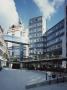 Lse Library Plaza Cafe, London, View Of Students At Tables, Archit: Maccormac Jamieson Prichard by Peter Durant Limited Edition Print