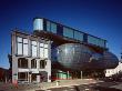 Kunsthaus Lmg Graz, Graz Austria, Front Elevation, Blinds Down, Architect: Cook And Fournier by Peter Durant Limited Edition Print