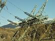 Hoover Dam Electricity Pylons With The Grand Canyon Behind by Richard Williamson Limited Edition Print