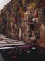 Casa D'agua, Sao Paulo 2004, Red Rock Wall, Architect: Isay Weinfeld by Richard Powers Limited Edition Print