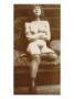Femme Nue Assise De Face, Bras Croises by Francois-Rupert Carabin Limited Edition Print