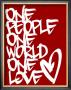 One Love by Justin Bua Limited Edition Pricing Art Print