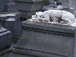 Tomb In Pere Lachaise Cemetery With Statue Of Faithful Dog by Stephen Sharnoff Limited Edition Print