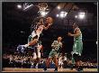 Boston Celtics V New York Knicks: Wilson Chandler And Kevin Garnett by Lou Capozzola Limited Edition Print