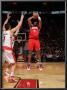 Philadelphia 76Ers V Toronto Raptors: Andre Iguodala And Andrea Bargnani by Ron Turenne Limited Edition Pricing Art Print