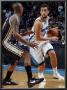 Utah Jazz V New Orleans Hornets: Marco Belinelli And Raja Bell by Layne Murdoch Limited Edition Pricing Art Print