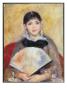 Girl With A Fan by Pierre-Auguste Renoir Limited Edition Print