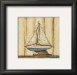 Pinstripe Sailboat by Kim Lewis Limited Edition Pricing Art Print