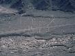 Aerial View Of Nazca Lines On Mountain Side, Peru, South America by Robert Fulton Limited Edition Print
