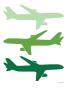 Green Planes by Avalisa Limited Edition Print
