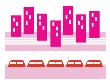 Pink Subway by Avalisa Limited Edition Print
