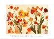 Tulips Red And Yellow by Elizabeth Blackadder Limited Edition Pricing Art Print