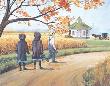 Amish School Days by Sheri Clingan Limited Edition Pricing Art Print