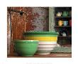 Green Bowl by Adele Gold Limited Edition Print