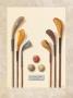 Golf Clubs by Nigel Edwards Limited Edition Print