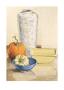Orange Blue Harmony Ii by Ina Van Toor Limited Edition Pricing Art Print