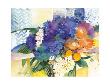 Graphic Flowers V -  E by Brita Schwarz Limited Edition Pricing Art Print