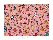 68 Teddy Bears by Sarah Battle Limited Edition Print