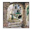 Fountain In Dordogne by Roger Duvall Limited Edition Print