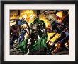Fantastic Four #553 Group: Dr. Doom, Mr. Fantastic, Thing, Invisible Woman And Human Torch by Paul Pelletier Limited Edition Pricing Art Print